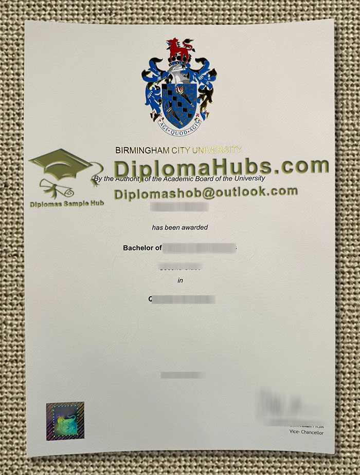 Birmingham City University Degree