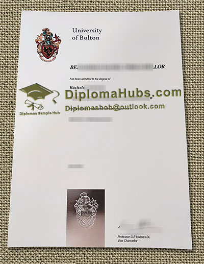 University of Bolton Degree