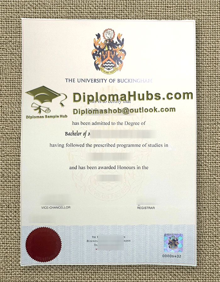University of Buckingham Degree