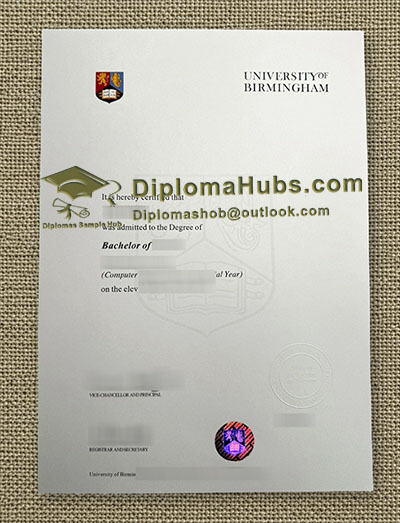 University of Birmingham Degree
