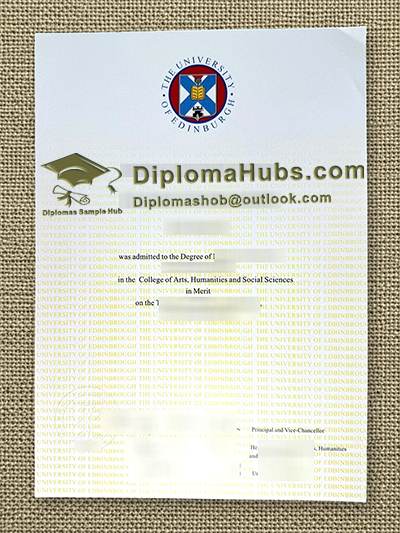 University of Edinburgh degree