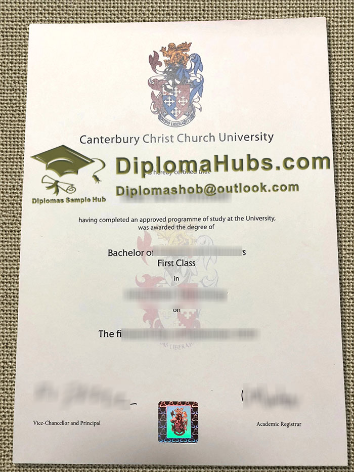 Canterbury Christ Church University Degree