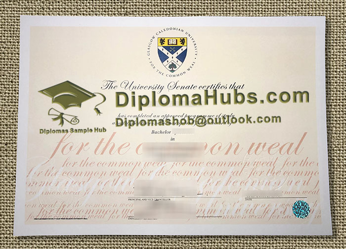 Glasgow Caledonian University Degree Glasgow Caledonian University Degree