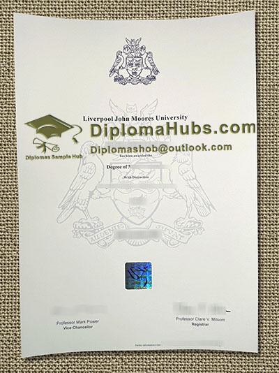 Liverpool John Moores University Degree