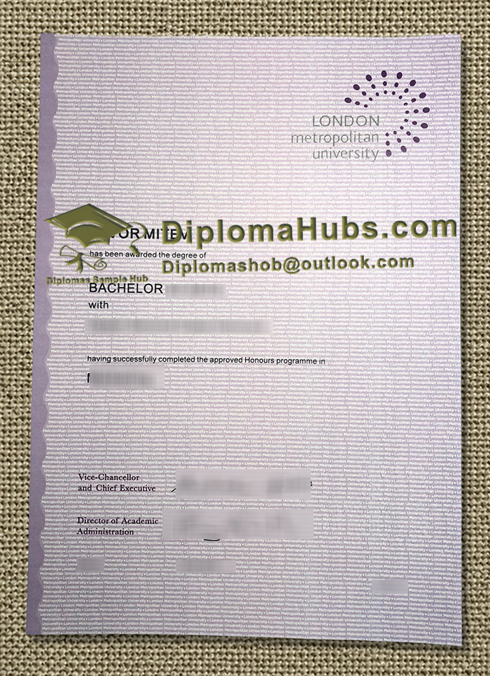 London Metropolitan University Degree