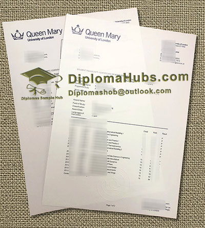 Queen Mary University of London Transcript