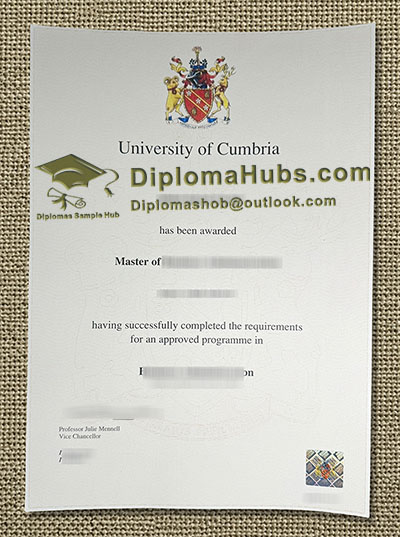 University of Cumbria Degree