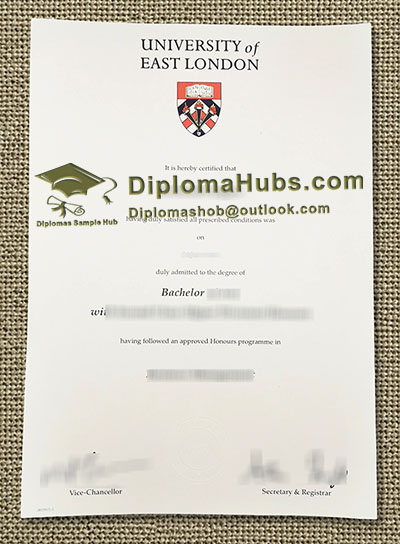 University of East London Degree