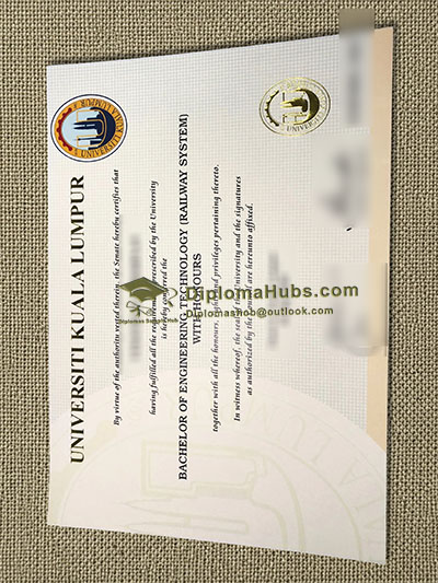 University of Kuala Lumpur Degree