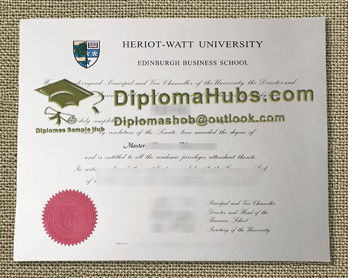 Heriot-Watt University Degree