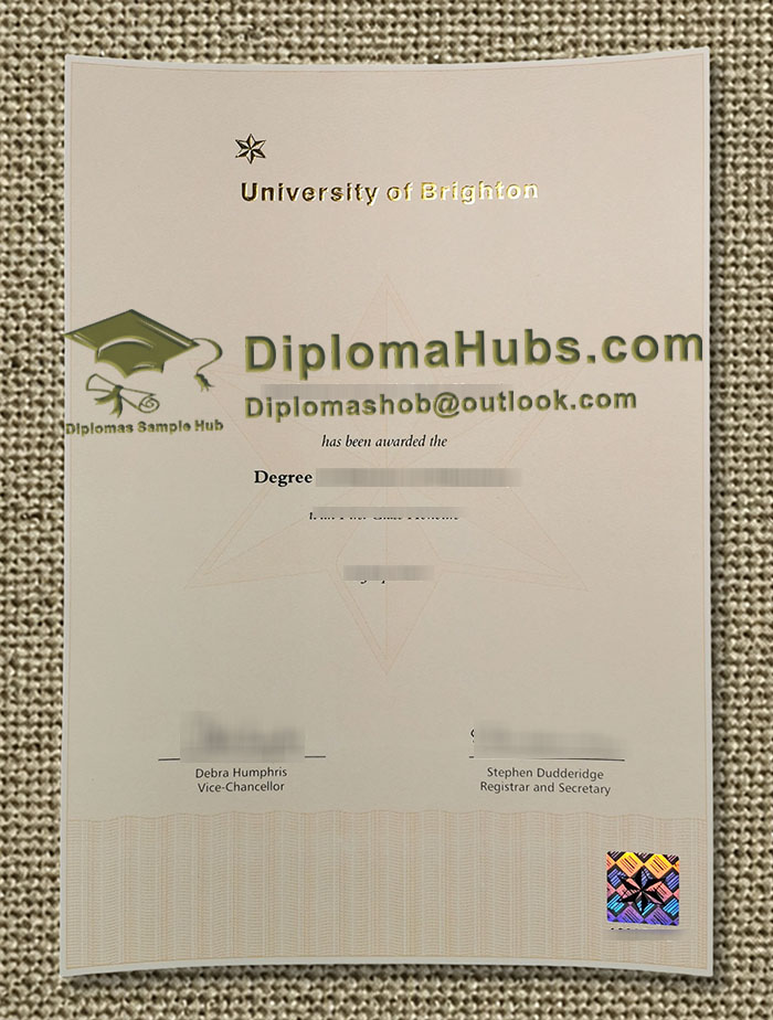 University of Brighton Degree